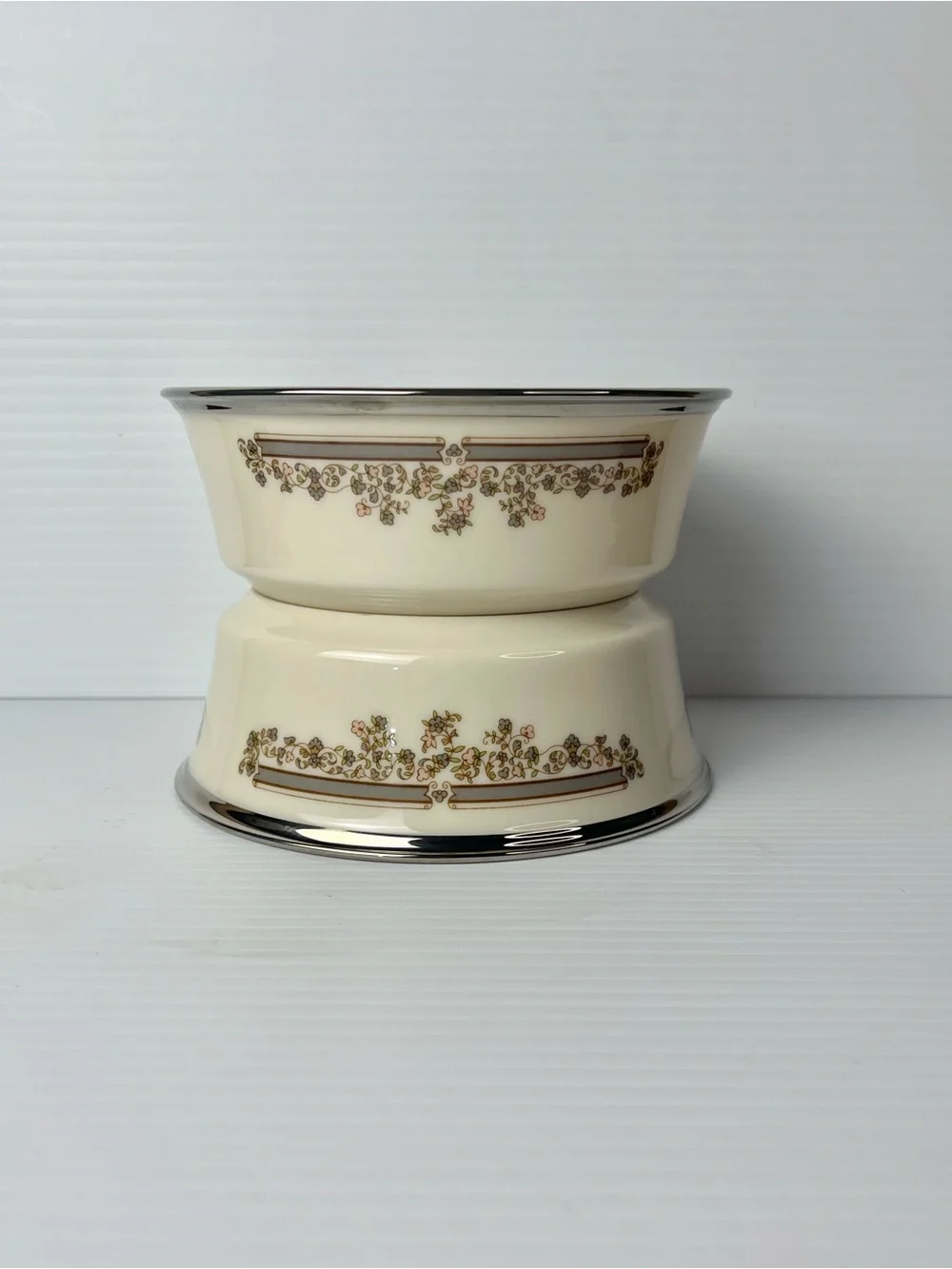 Lenox LACE POINT Coupe Cereal Bowl 5.25